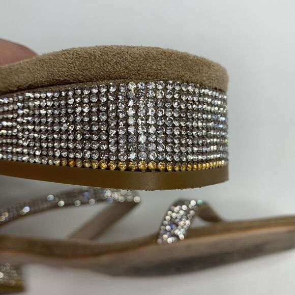 Jeffrey Campbell MADELIA Rhinestone Slip on Sandals - Picture 7 of 10